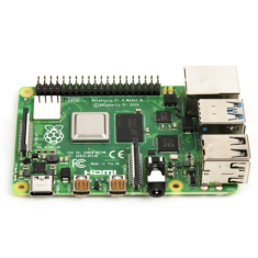 Raspberry Pi 4 Model 4B E14, 1GB RAM, BCM2711 quad-core Cortex-A72 1.5GHz, Wi‑Fi dual band, Bluetooth, suporte PoE