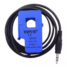 YHDC SCT-013-000 Transformador de Corrente AC N&uacute;cleo Dividido N&atilde;o Invasivo 100A 1V, Sensor para Arduino