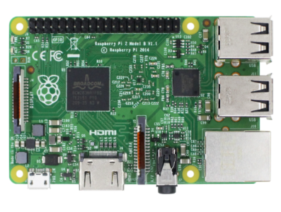 Placa Raspberry Pi 2 Model B - Imagem 1