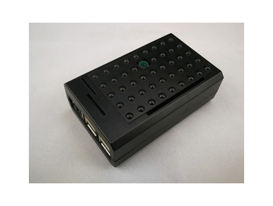 Gabinete injetado para Raspberry Pi 3B+ com suporte para c&acirc;mera - Imagem 1
