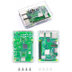 Case transparente em ABS com acesso &agrave; GPIO de 40 pinos e suporte para ventoinhas, compat&iacute;vel com Raspberry Pi 3B+/3B - Thumb - 7