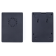 Gabinete ABS preto com ventila&ccedil;&atilde;o, compat&iacute;vel com ventoinhas para Raspberry Pi 3B+/3B - Thumb - 1