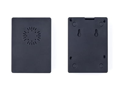 Gabinete ABS preto com ventila&ccedil;&atilde;o, compat&iacute;vel com ventoinhas para Raspberry Pi 3B+/3B - Imagem 1