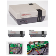 Gabinete Retroflag Upgraded Nespi Case+ para Raspberry Pi 3B/3B+