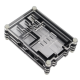 Capa bicolor transparente e preta para Raspberry Pi 2B, 3B e 3B+ - Thumb - 1