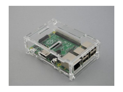 Gabinete acr&iacute;lico transparente para Raspberry Pi 3B+/3B - Imagem 1