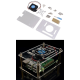 Gabinete acr&iacute;lico transparente com ventoinha para Raspberry Pi 3B/3B+/4B - Thumb - 1