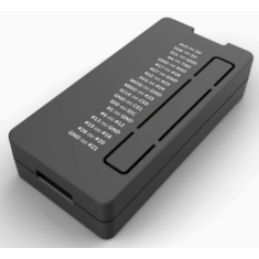 Gabinete ABS preto para Raspberry Pi Zero/Zero W