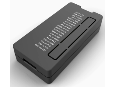 Gabinete ABS preto para Raspberry Pi Zero/Zero W - Imagem 1