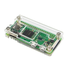 Gabinete acr&iacute;lico transparente para Raspberry Pi Zero / Zero W / Zero 2W