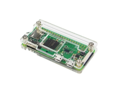 Gabinete acr&iacute;lico transparente para Raspberry Pi Zero / Zero W / Zero 2W - Imagem 1