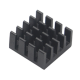 Dissipador de calor preto grande para Raspberry Pi Zero W, 14 x 14 x 7 mm - Thumb - 6