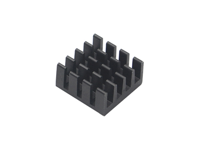 Dissipador de calor preto grande para Raspberry Pi Zero W, 14 x 14 x 7 mm - Imagem 6
