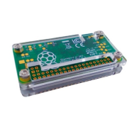 Gabinete acr&iacute;lico transparente para Raspberry Pi Zero sem orif&iacute;cio para dissipador