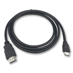 Cabo Mini HDMI para HDMI 1 m compat&iacute;vel com Raspberry Pi Zero e Zero W