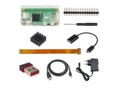 Kit de acess&oacute;rios para Raspberry Pi Zero W com plugue EU/US - Imagem 1