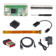 Kit de acess&oacute;rios para Raspberry Pi Zero W com plugue EU/US