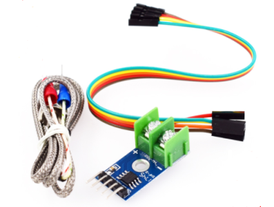 M&oacute;dulo MAX6675 com termopar tipo K para Arduino, mede at&eacute; 1024 graus - Imagem 1