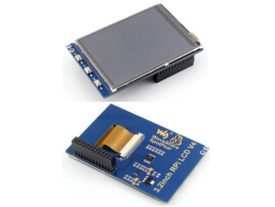 Display LCD 3,2 polegadas para RPi (modelo B) - Imagem 1