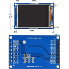 Display LCD Touch 3,2 polegadas 320&times;240 (D)