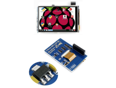 Display LCD 3,5'' para RPi (B) - Imagem 1