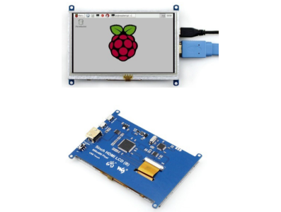 Display LCD HDMI 5 polegadas (Vers&atilde;o B) - Imagem 1