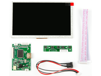 M&oacute;dulo LCD TFT de 7 polegadas 800&times;480 compat&iacute;vel com Raspberry Pi 3/4 - Imagem 7