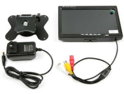 Tela LCD TFT 7 polegadas linha AV e fonte de alimenta&ccedil;&atilde;o - Imagem 7