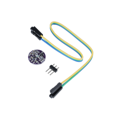 Sensor de Pulso (Frequ&ecirc;ncia Card&iacute;aca) sem soldagem, roxo