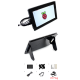 Waveshare Display LCD e Touch 10,1 polegadas HDMI, IPS capacitivo 1280 x 800, gabinete protetor, compat&iacute;vel com Raspberry Pi 3/4 - Thumb - 1