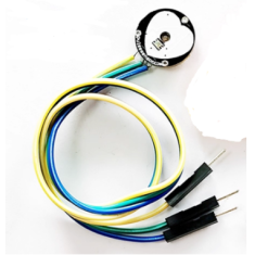Sensor de Frequ&ecirc;ncia Card&iacute;aca Pulse Sensor com soldagem, Preto