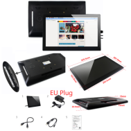 Display LCD HDMI 13,3 polegadas (modelo H)
