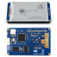 M&oacute;dulo de tela e-paper 4,3'' preto e branco duas cores 800&times;600 com suporte a NandFlash/SD para Raspberry Pi 3/Zero/Ze