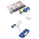 Placa driver SPI para HAT E-Paper Naked Screen compat&iacute;vel com Raspberry Pi Zero, Zero W, Pi 3, Pi 4, Arduino e Nucleo - Thumb - 1