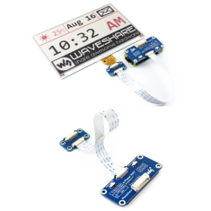 Placa driver SPI para HAT E-Paper Naked Screen compat&iacute;vel com Raspberry Pi Zero, Zero W, Pi 3, Pi 4, Arduino e Nucleo
