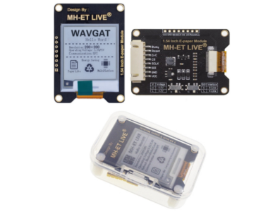 M&oacute;dulo E-Paper / E-Ink 1,54 polegadas 200&times;200 com suporte SPI para Arduino, STM, Raspberry Pi e ESP32 - Imagem 1