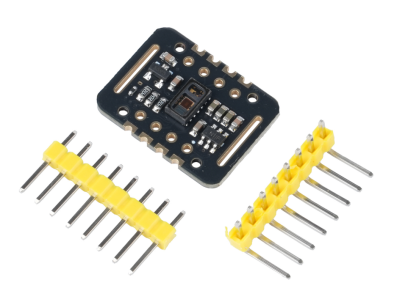 M&oacute;dulo Sensor Arduino MAX30102 Ox&iacute;metro de Pulso e Frequ&ecirc;ncia Card&iacute;aca, N&atilde;o Soldado, Preto - Imagem 1