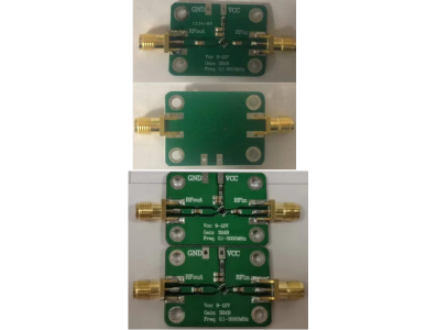 M&oacute;dulo Amplificador RF LNA de Baixo Ru&iacute;do, Banda Larga 0,1 a 2000 MHz, Ganho de 30 dB - Imagem 6