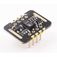 M&oacute;dulo sensor MAX30102 preto para frequ&ecirc;ncia card&iacute;aca e ox&iacute;metro de pulso com pads para solda
