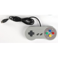 Controle SNES com cabo USB