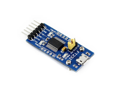 M&oacute;dulo FT232/FT232RL USB para TTL (USB UART) com conector micro USB para Raspberry Pi e RP2040 - Imagem 1
