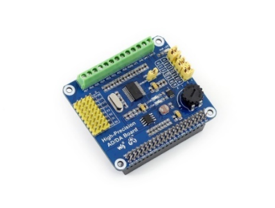 M&oacute;dulo AD/DA de alta precis&atilde;o ADS1256 e DAC8532 para Raspberry Pi e RP2040 - Imagem 1