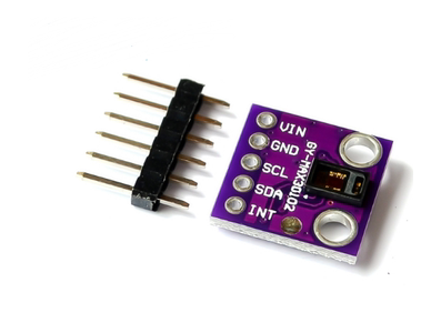 M&oacute;dulo Sensor GY-MAX30102 Ox&iacute;metro e Frequ&ecirc;ncia Card&iacute;aca para Arduino (Roxo) - Imagem 1