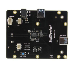 Placa de expans&atilde;o X820 2,5'' SSD com suporte a USB 3.0 para Raspberry Pi