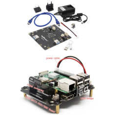 Placa de expans&atilde;o X820 para Raspberry Pi, SSD 2,5'' para armazenamento USB 3.0, compat&iacute;vel com plug US/EU