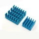 Conjunto de dissipadores de alum&iacute;nio azul para Raspberry Pi 3B/4B - Thumb - 7