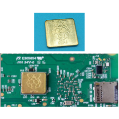 Dissipador 12x12x1 mm para Raspberry Pi Zero / Zero W