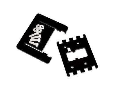 Suporte ajust&aacute;vel em acr&iacute;lico para c&acirc;mera Pi compat&iacute;vel com Raspberry Pi 3 - Imagem 1