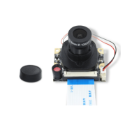 M&oacute;dulo de c&acirc;mera IR-Cut 5 MP OV5647 com comuta&ccedil;&atilde;o autom&aacute;tica dia e noite para Raspberry Pi 3, dimens&otilde;es 32 &times; 26,5 &times; 24 mm