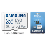 Cart&atilde;o microSD 256GB Samsung EVO Plus U3 A2 V30 160 MB/s Original